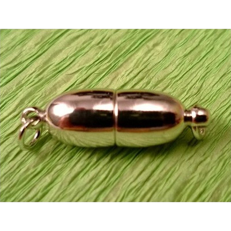 Magnetschliesse 7*22mm rhodiniert