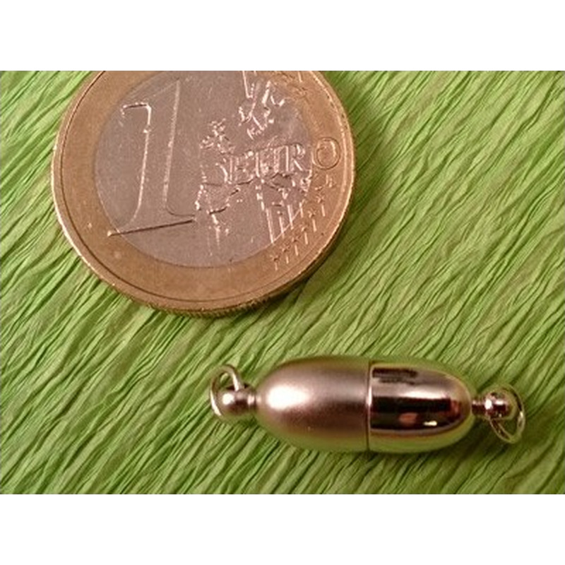 Magnetschliesse 7*22mm rhodiniert