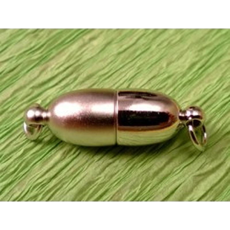 Magnetschliesse 7*22mm rhodiniert