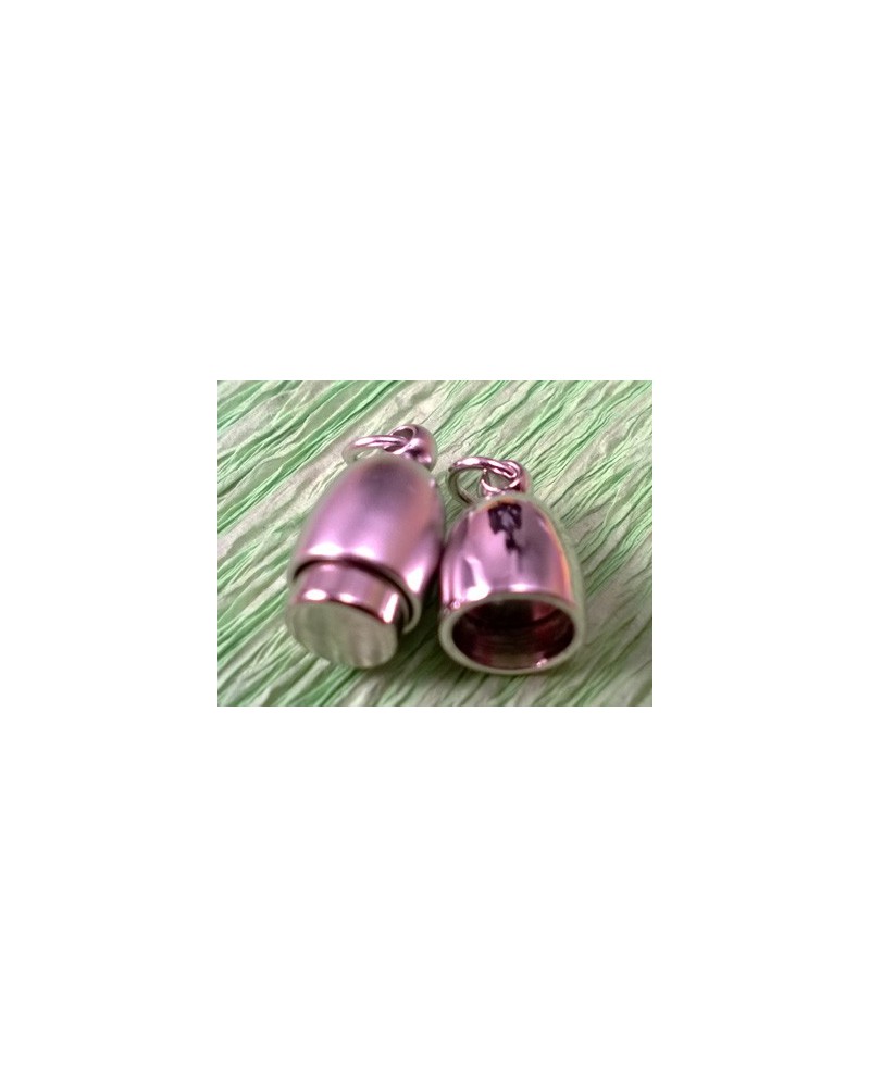 Magnetschliesse 7*22mm rhodiniert