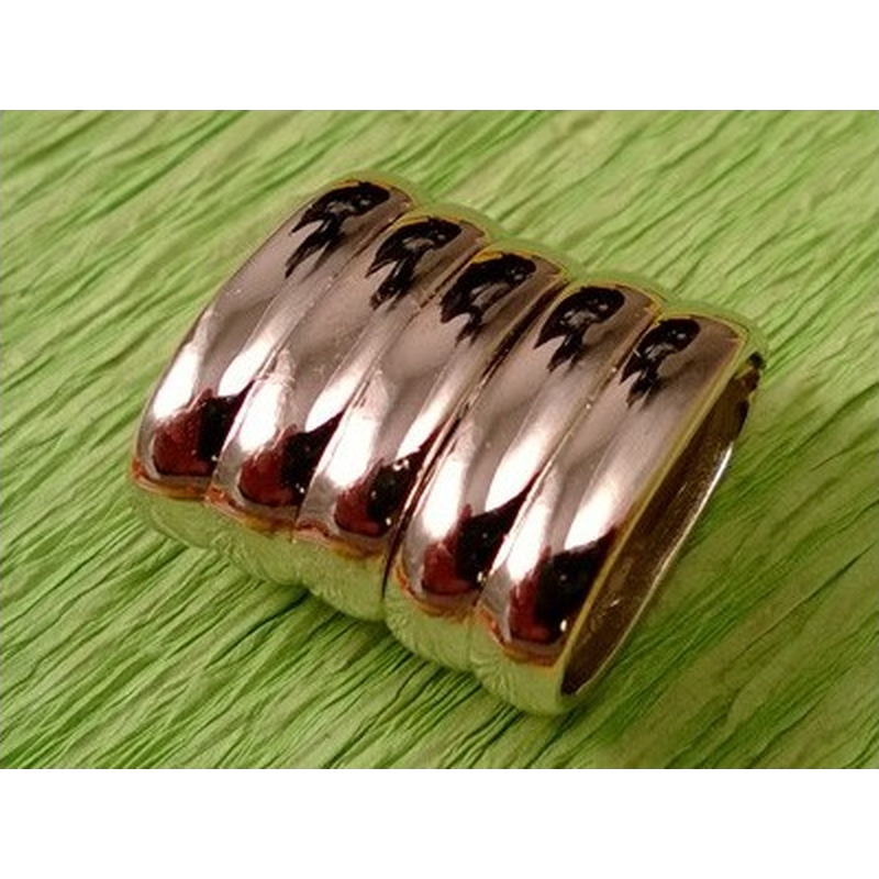 Magnetschliesse 18x18mm rhodiniert