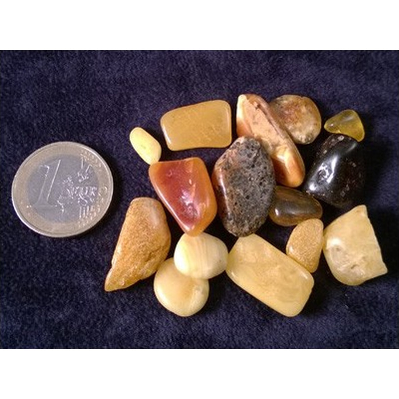 Bernstein Trommelsteine (10gr.)
