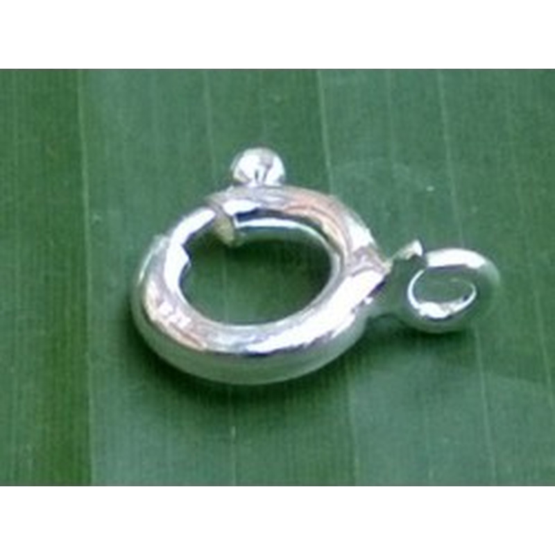 Federring 8mm, 925 Silber 2