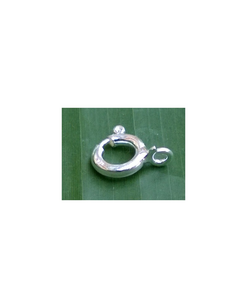 Federring 8mm, 925 Silber