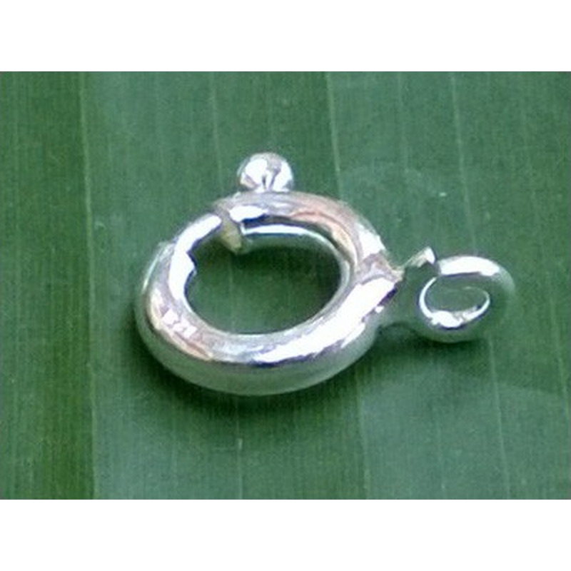 Federring 8mm, 925 Silber