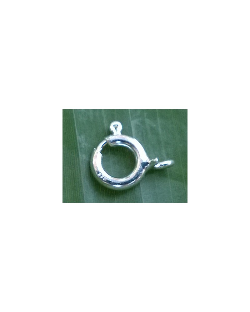 Federring 8mm, 925 Silber