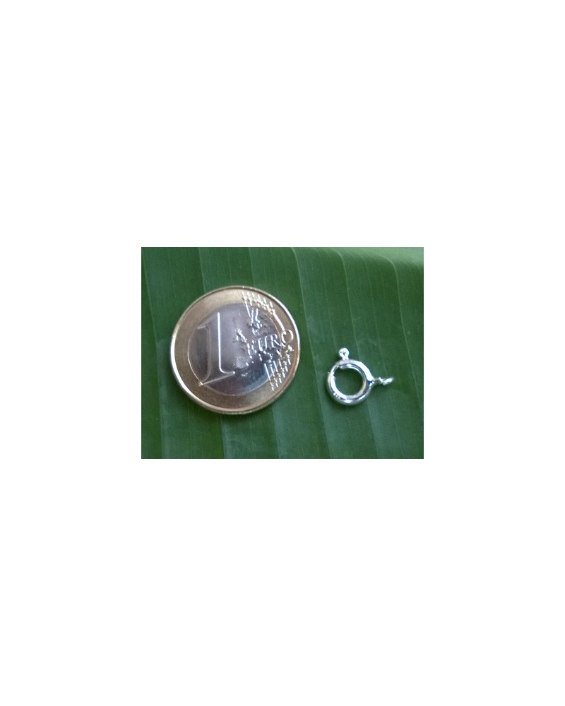 Federring 8mm, 925 Silber