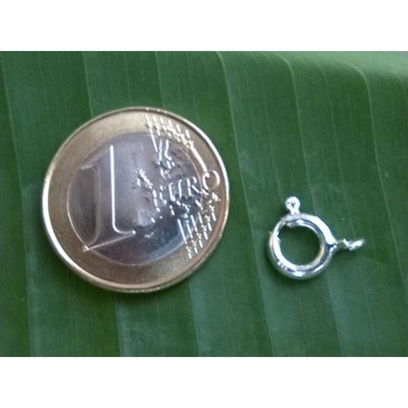 Federring 8mm, 925 Silber