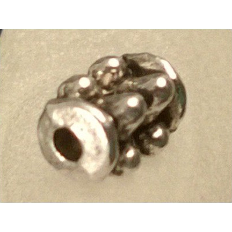 Zwischenteil, Zylinder 4x6mm (20 Stk), Metall Antik