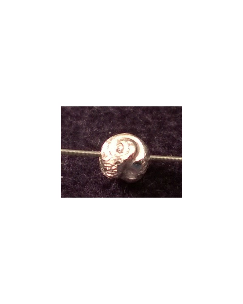 Zwischenteil, Schnecke 4mm, 925 Silber