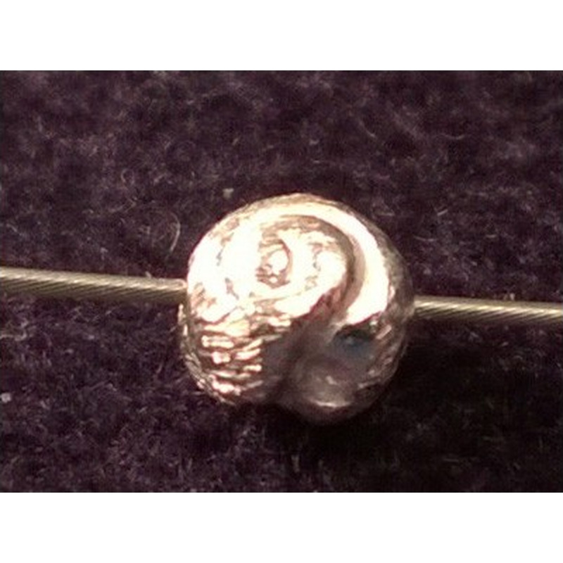 Zwischenteil, Schnecke 4mm, 925 Silber