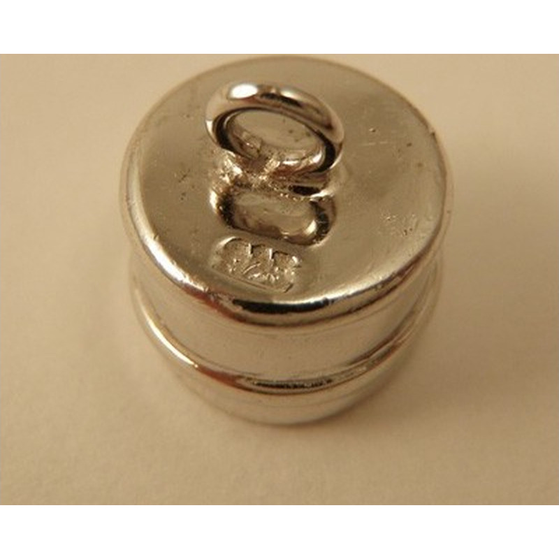 Magnetschliesse Silber