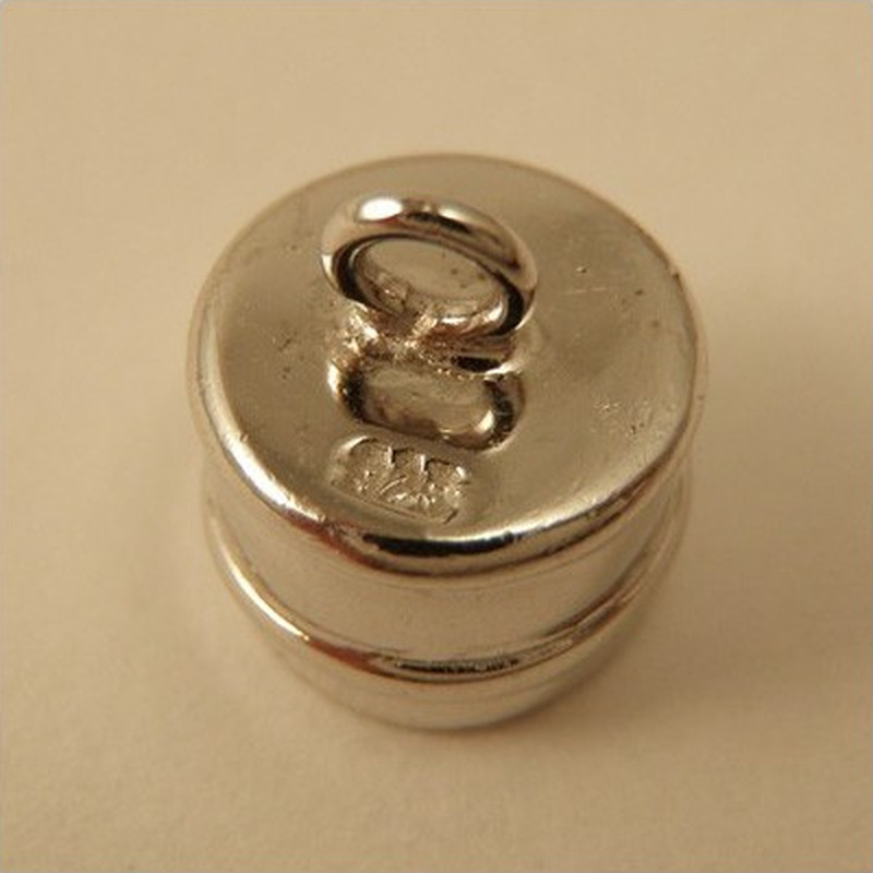 Magnetschliesse Silber