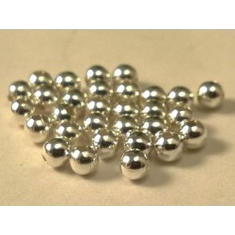 Zwischenteil, Kugel 2.5mm (30 Stk), 925 Silber