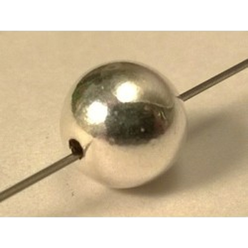 Zwischenteil, Kugel 6mm, 925 Silber