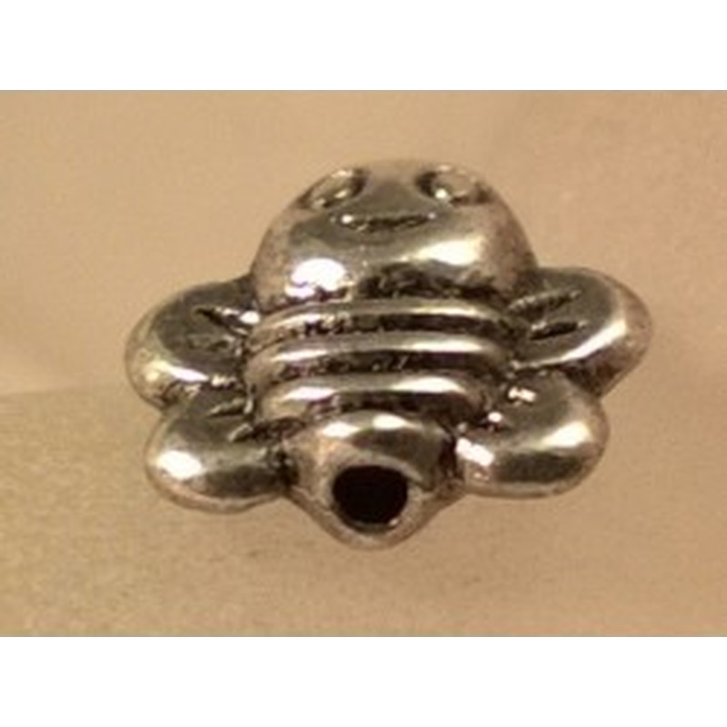 Zwischenteil, Biene 9x8.5mm, Metall Antik 2