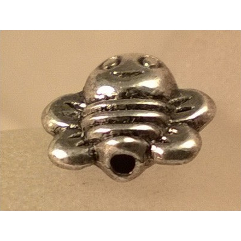 Zwischenteil, Biene 9x8.5mm, Metall Antik