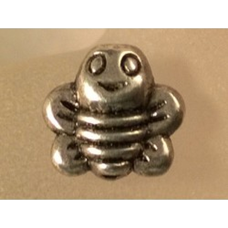 Zwischenteil, Biene 9x8.5mm, Metall Antik