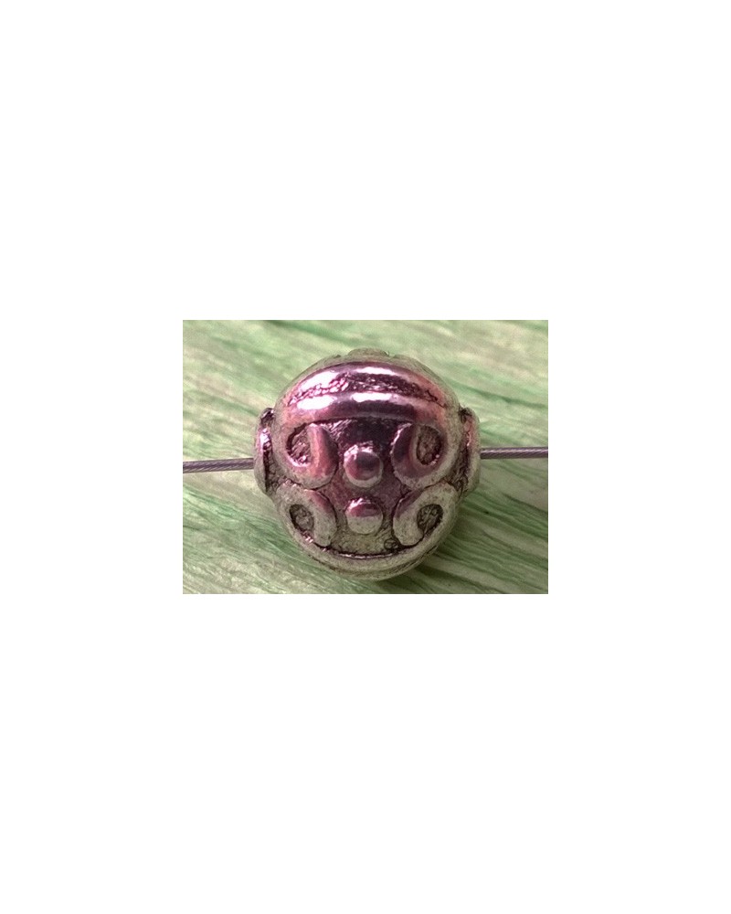 Zwischenteil 9mm, Metall Antik
