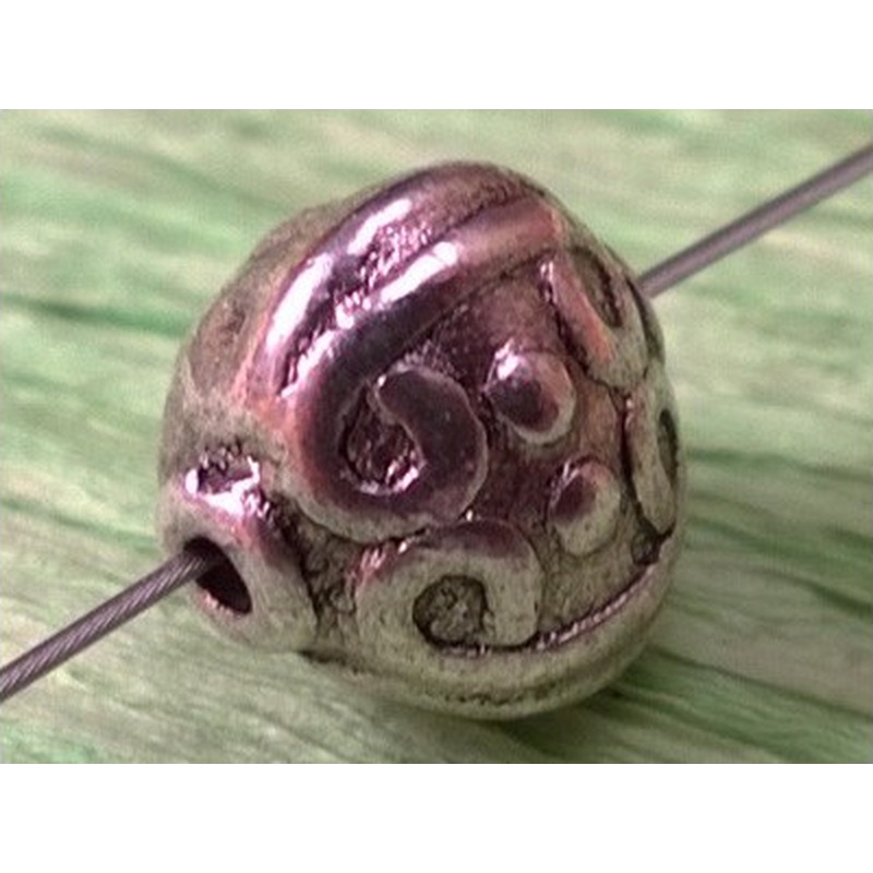 Zwischenteil 9mm, Metall Antik