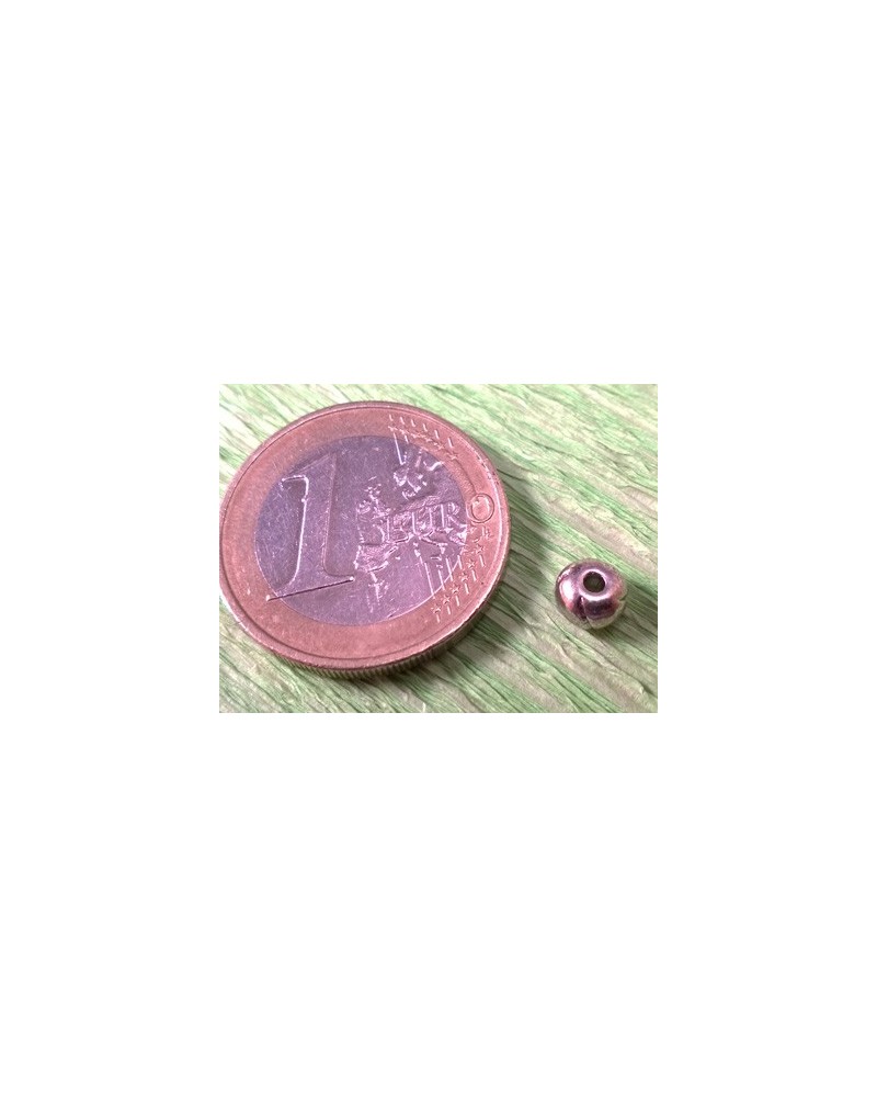Zwischenteil, Scheibe 5.5x3.5mm, Metall Antik