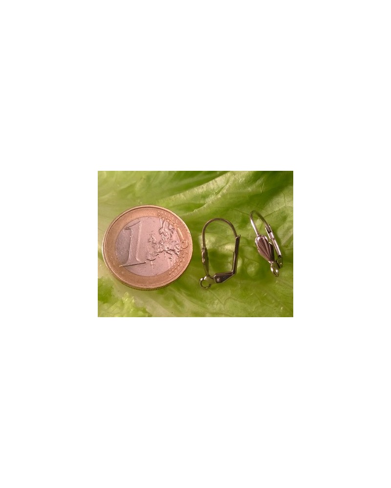 Brisur 10x20mm (2 Stk), Edelstahl