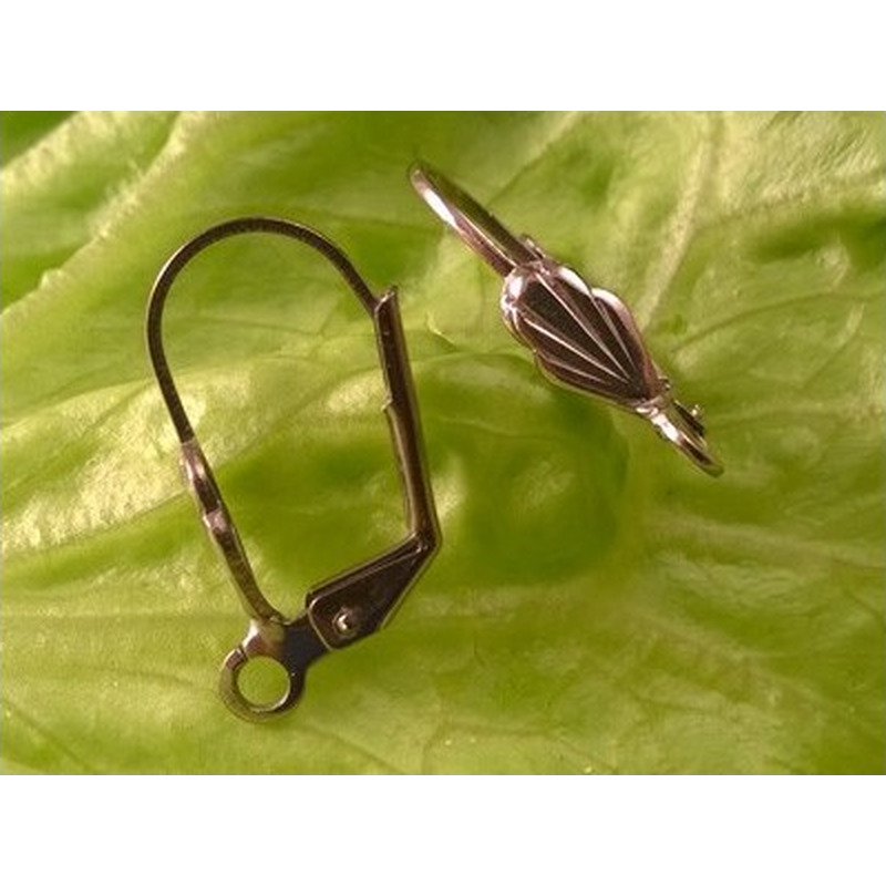 Brisur 10x20mm (2 Stk), Edelstahl