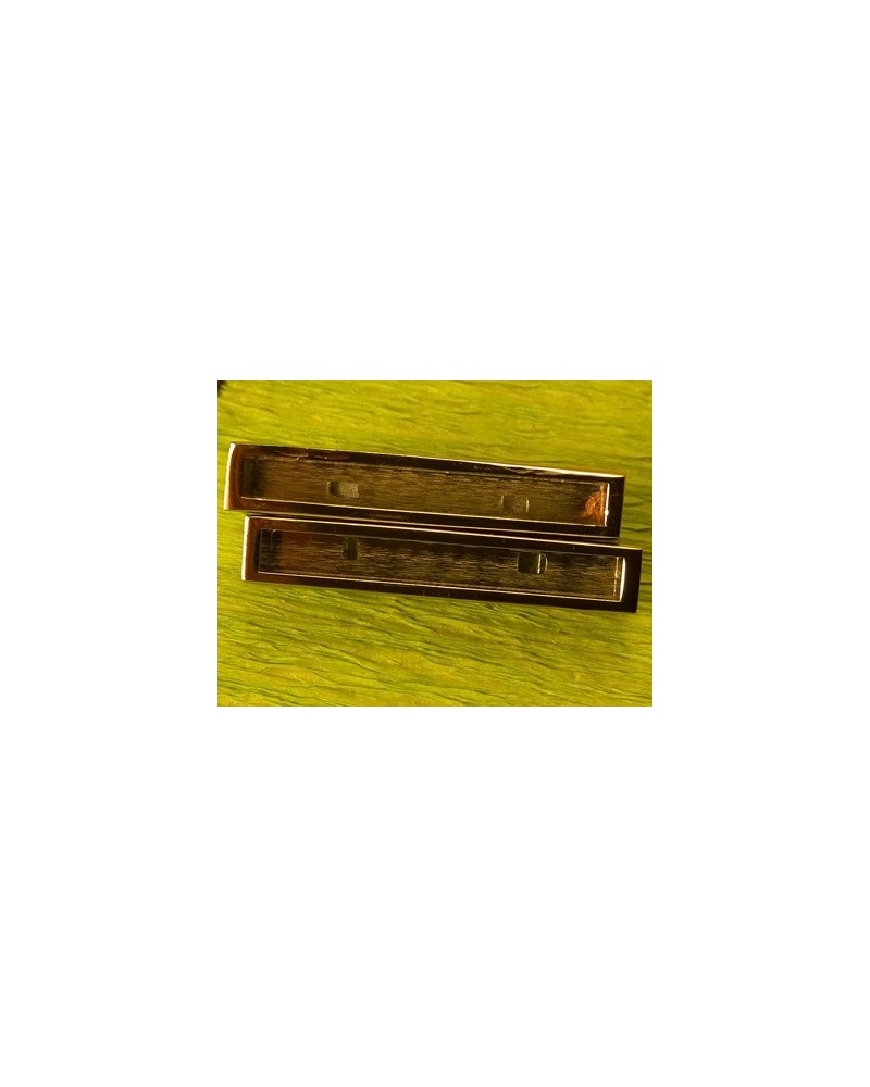 Magnetschliesse 19x38mm Edelstahl