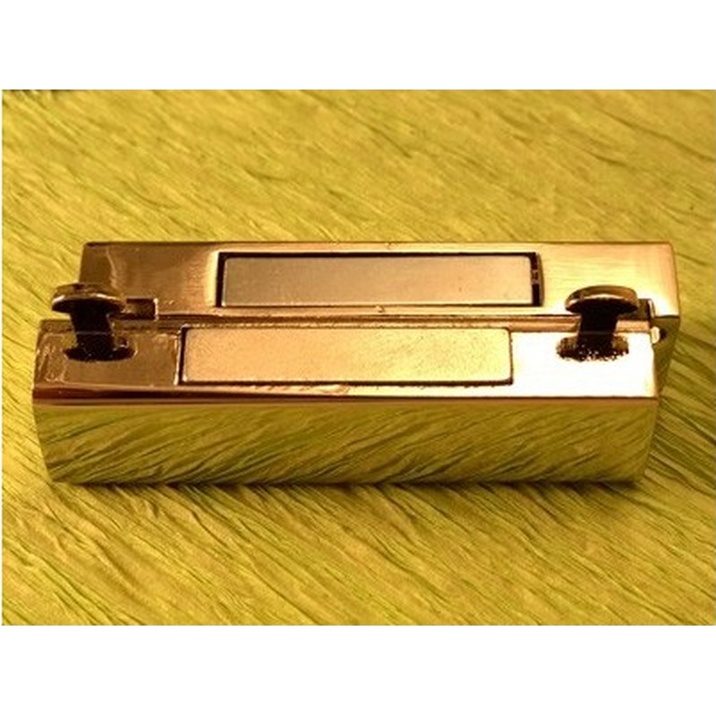 Magnetschliesse 19x38mm Edelstahl