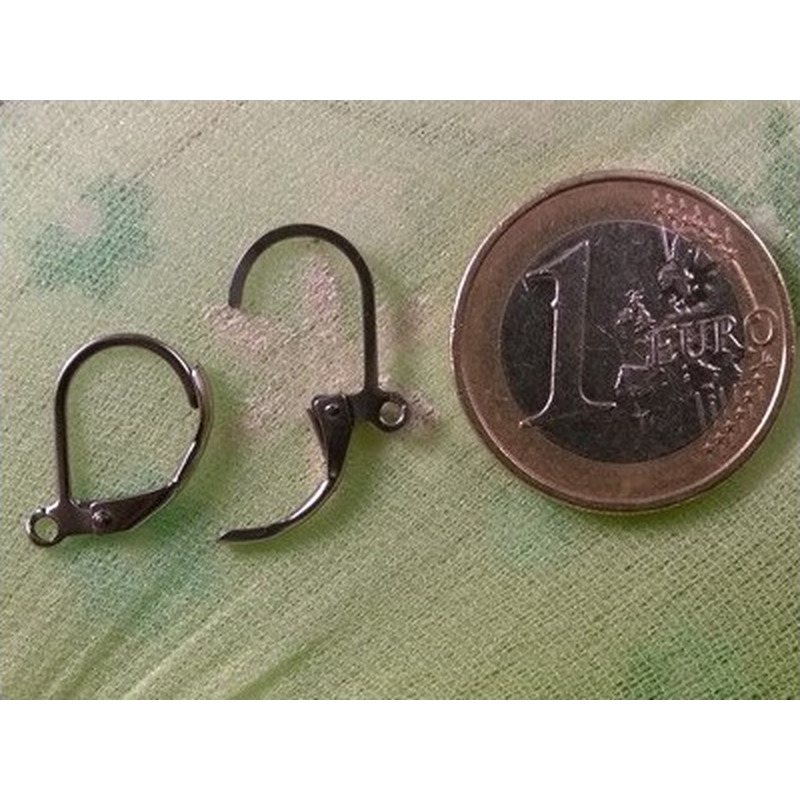 Brisur 10x14mm (2 Stk), Edelstahl