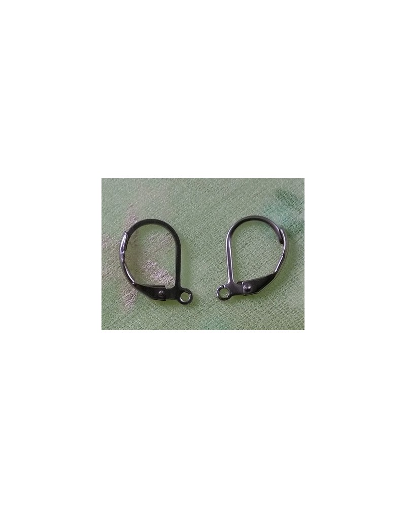Brisur 10x14mm (2 Stk), Edelstahl