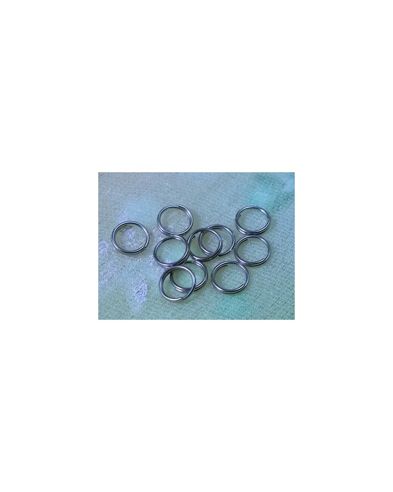 Spiralring 6mm (10 Stk), Edelstahl