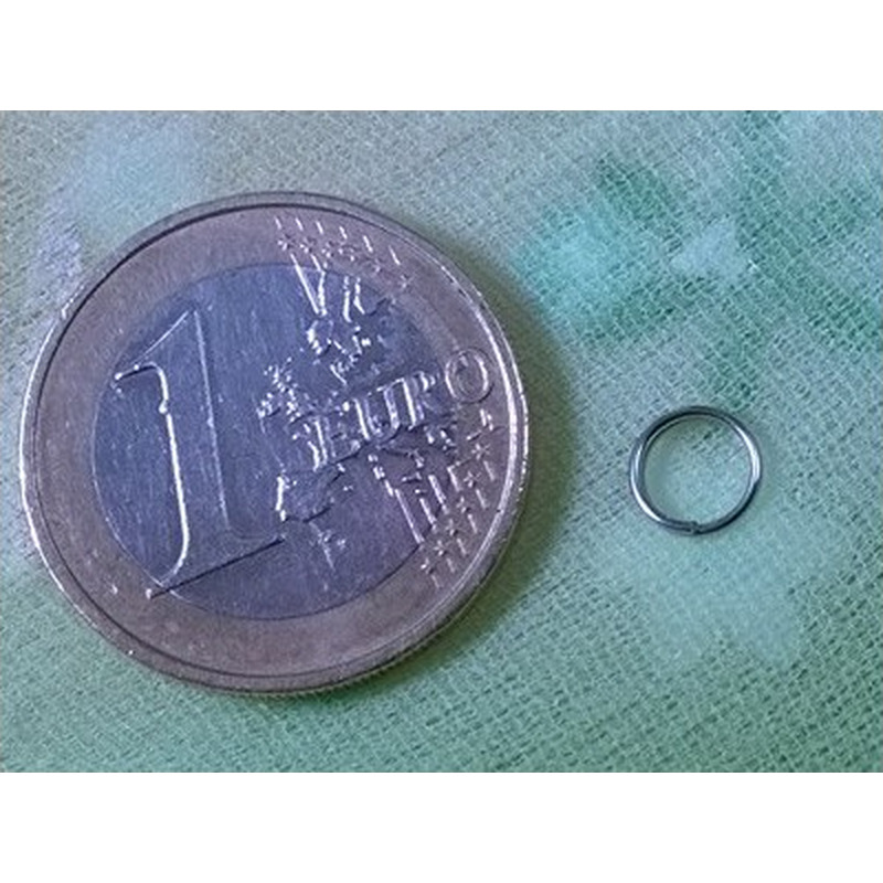 Spiralring 6mm (10 Stk), Edelstahl