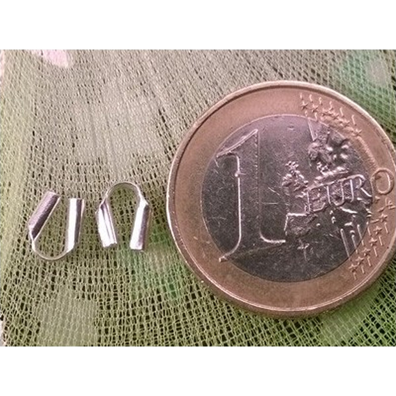 Drahtschutz 1.1mm, 925 Silber, 2 Stk