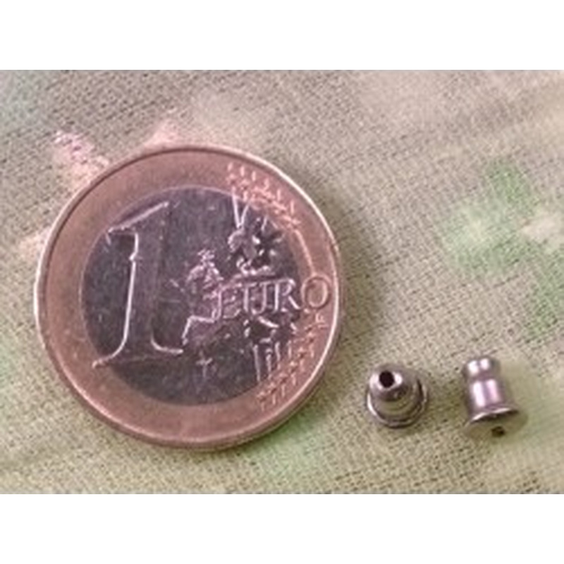 Ohrstecker Verschluss (2 Stk), Edelstahl 2