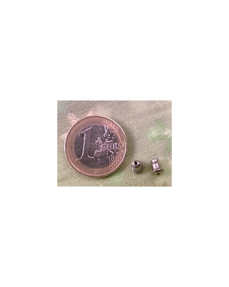 Ohrstecker Verschluss (2 Stk), Edelstahl