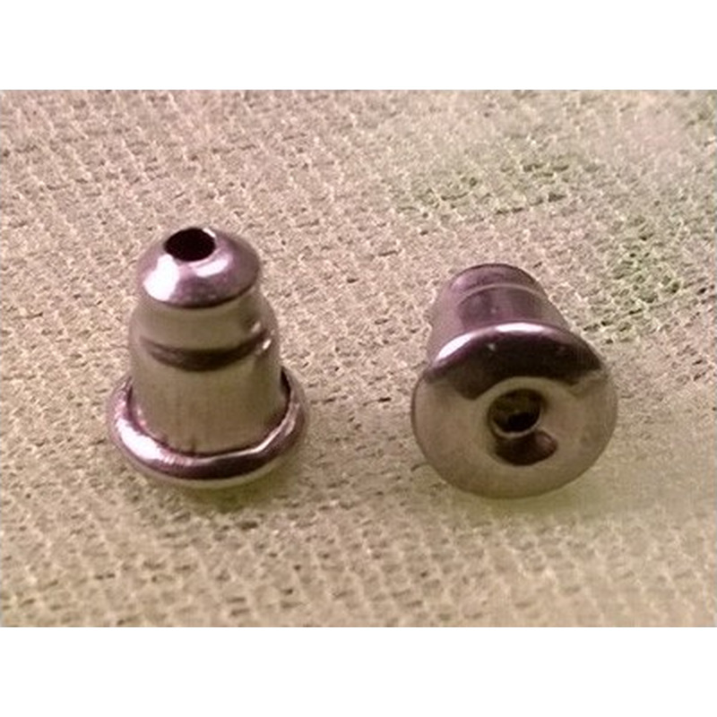 Ohrstecker Verschluss (2 Stk), Edelstahl
