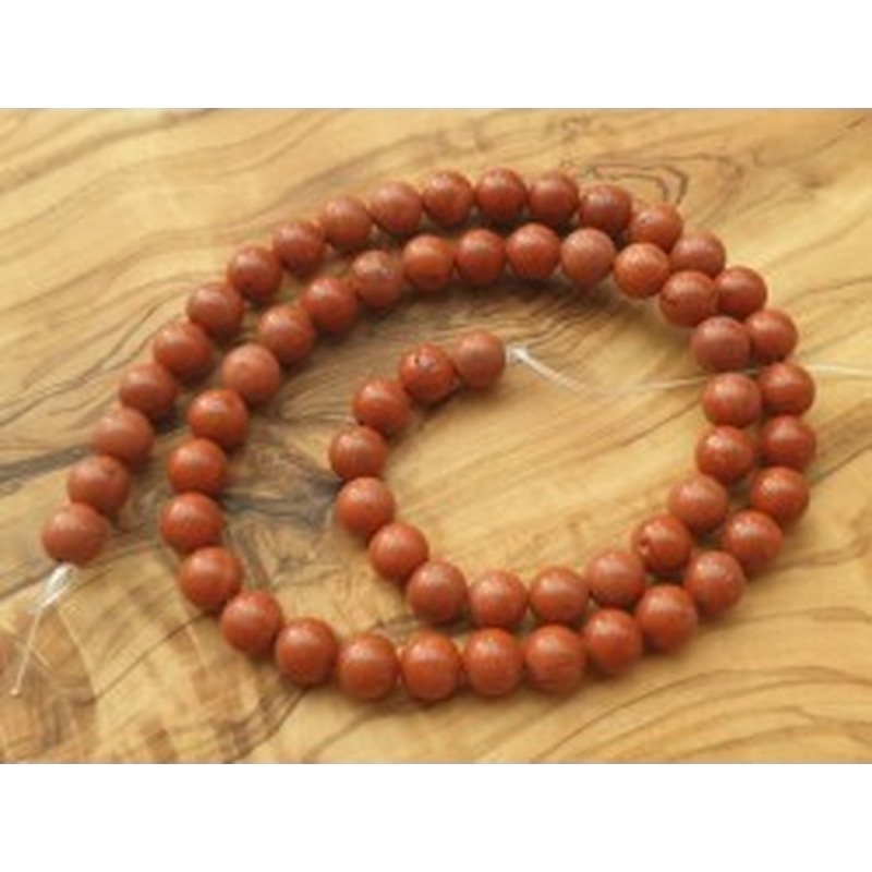 roter Jaspis Kette 6mm 2