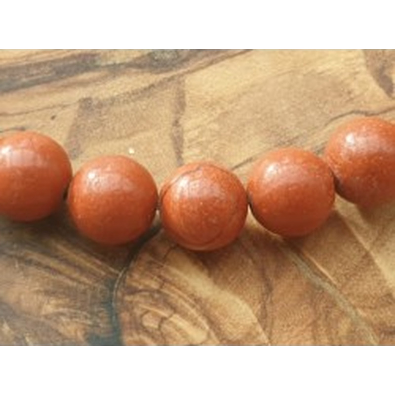 roter Jaspis Kette 6mm