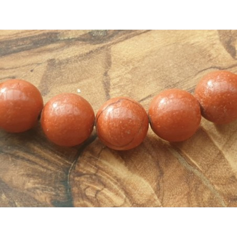 roter Jaspis Kette 6mm