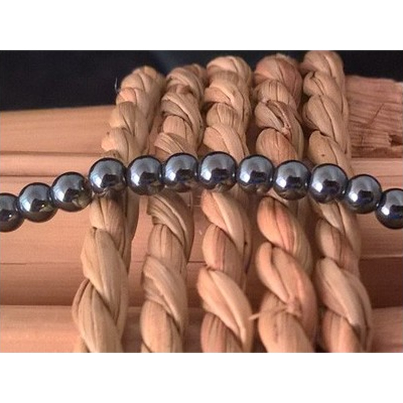 Blutsteinkette (Hämatit) 3mm