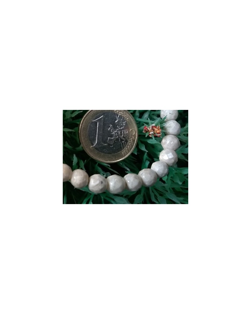 Riverstonekette 6mm facettiert