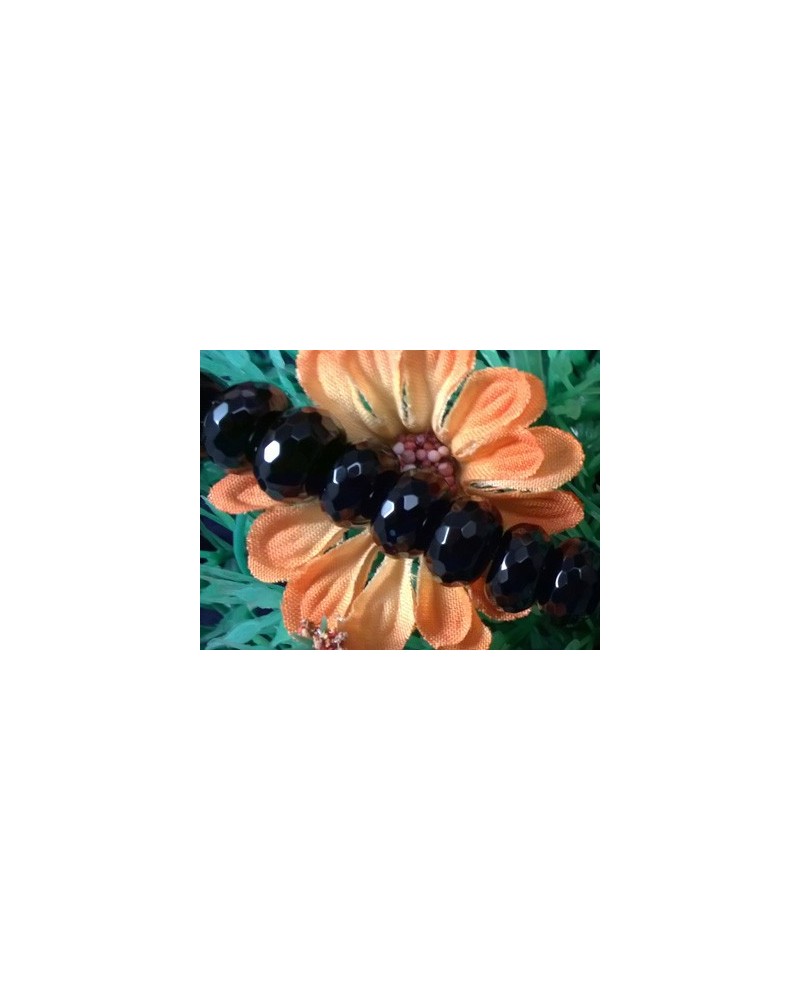 Onyxkette facettiert 10x6mm