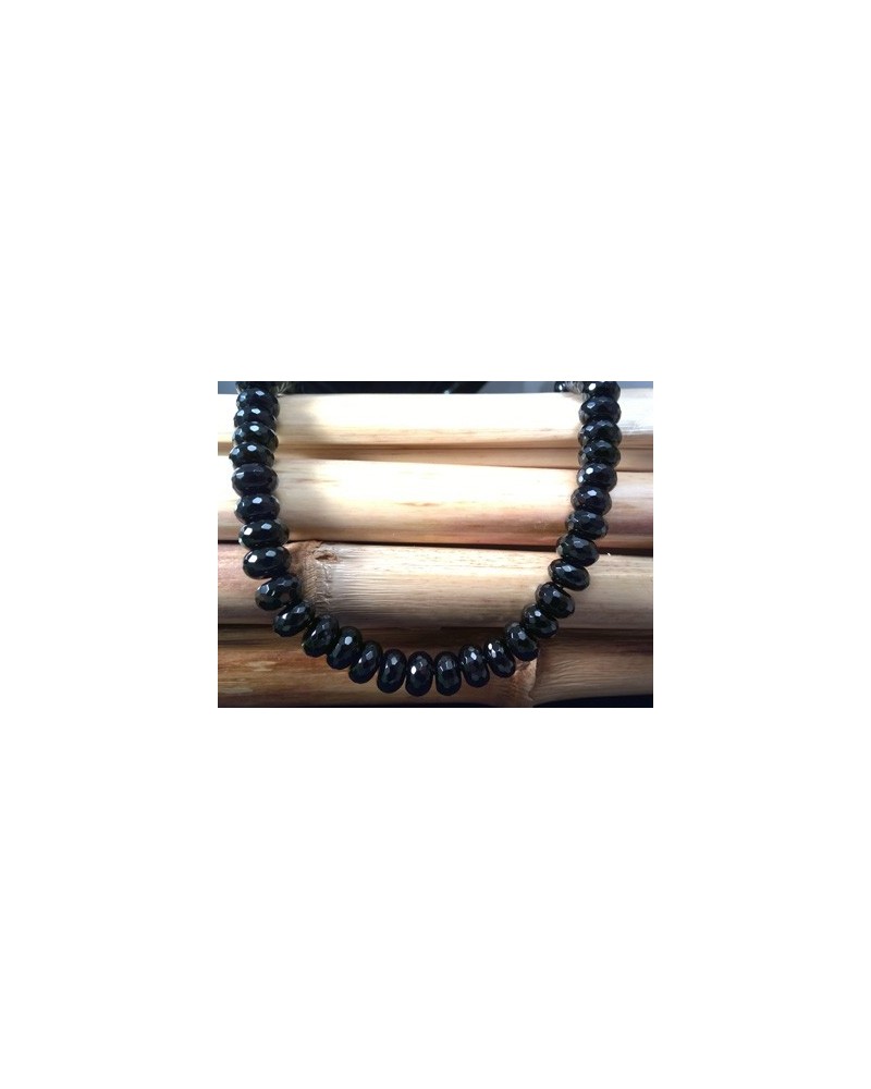 Onyxkette facettiert 10x6mm