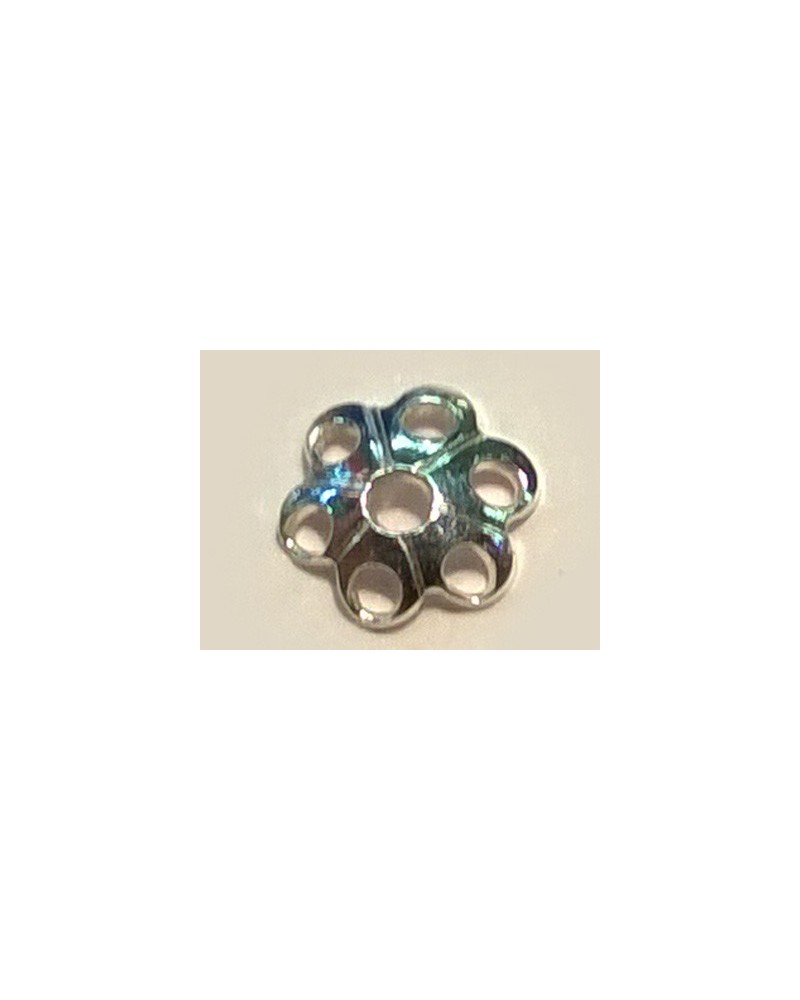 Zwischenteil, Kappe 4.5mm, 925 Silber