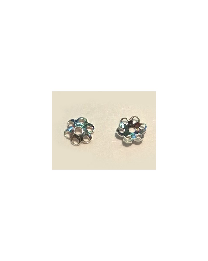 Zwischenteil, Kappe 4.5mm, 925 Silber