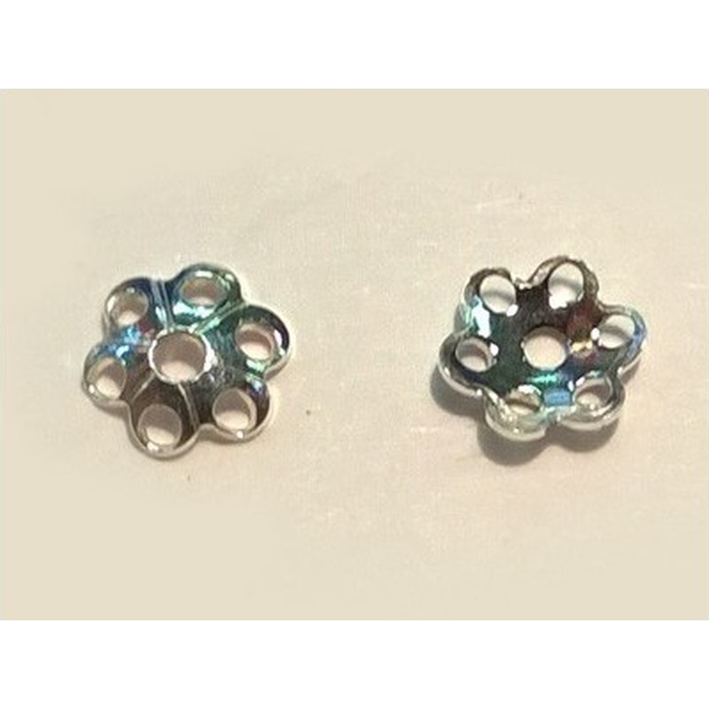 Zwischenteil, Kappe 4.5mm, 925 Silber