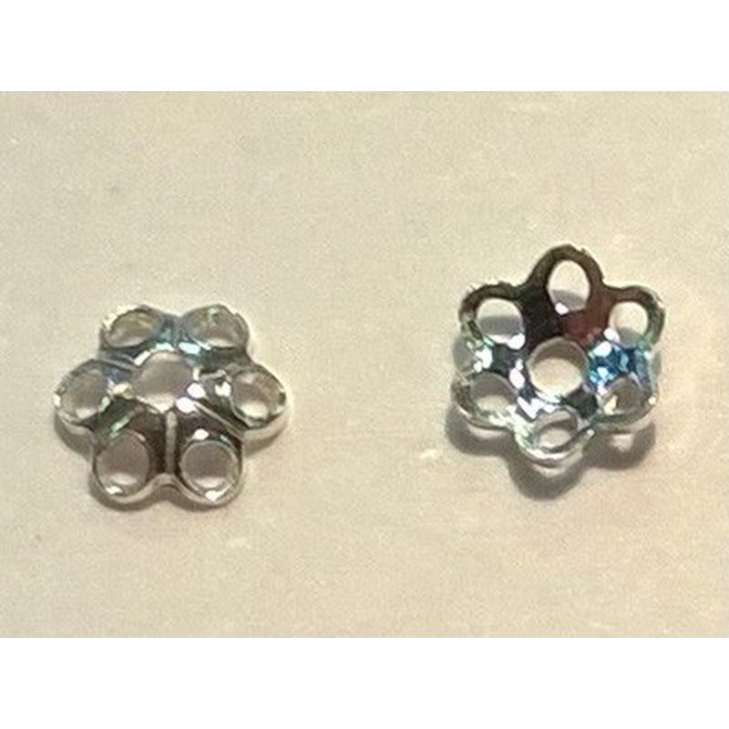 Zwischenteil, Kappe 3.5mm, 925 Silber