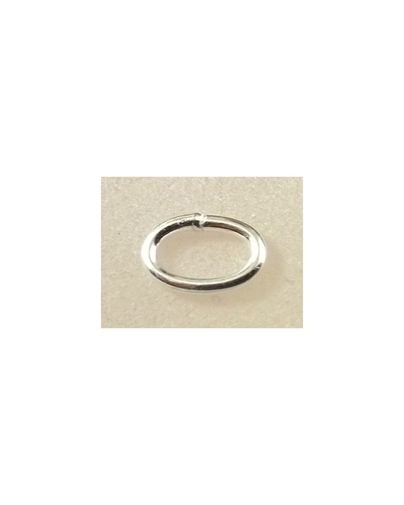 Ring 5x7mm, geschlossen, 925 Silber