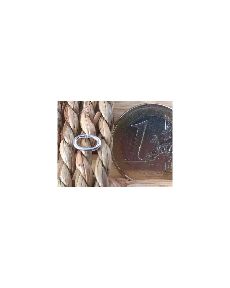Ring 5x7mm, geschlossen, 925 Silber